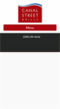 Mobile Screenshot of canalstreetgrille.com